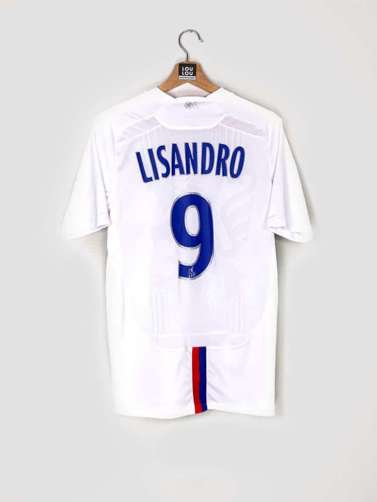 2009-2010 / Lisandro Lopez 🇦🇷 / S / Olympique Lyonnais Home