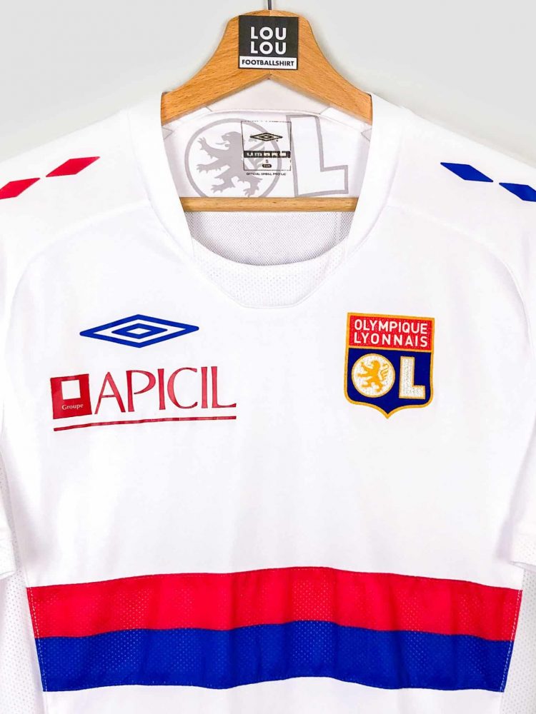 2009-2010 / Lisandro Lopez 🇦🇷 / S / Olympique Lyonnais Home