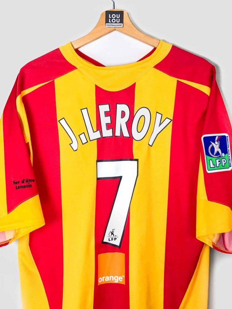 2005-2006 / Jerome Leroy 🇫🇷 / XL /  RC Lens Centenaire Match Worn