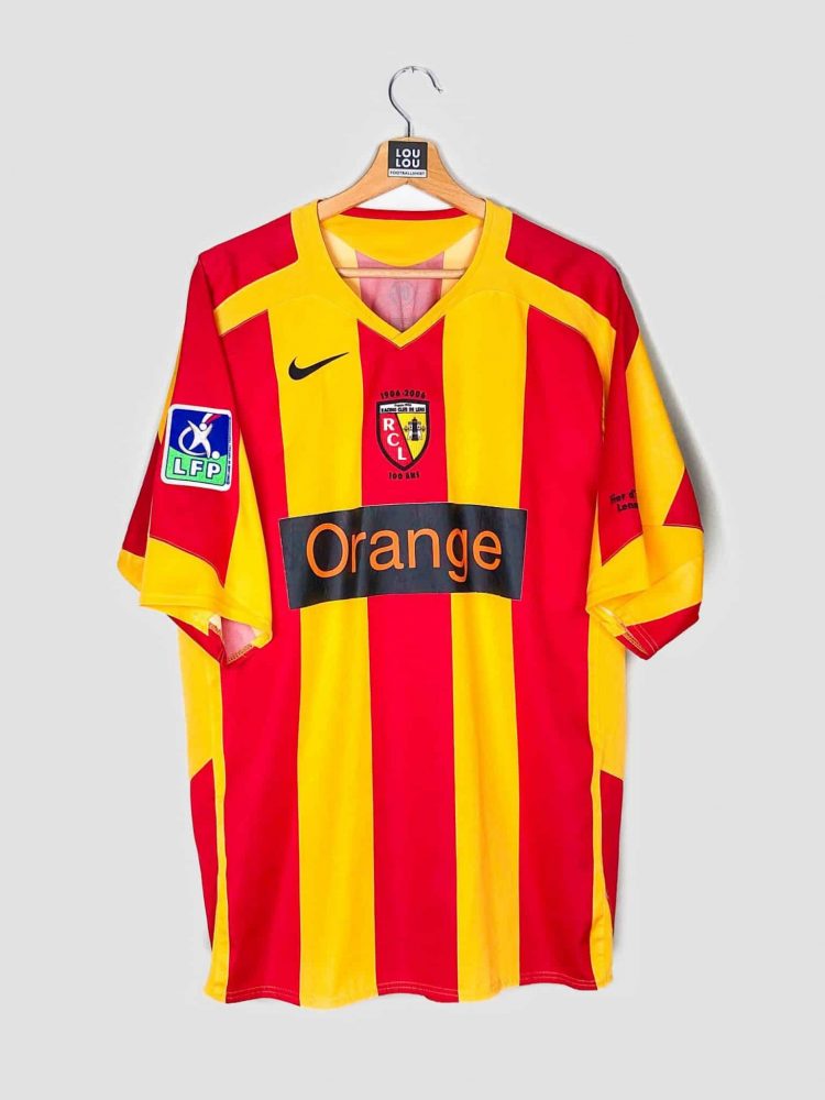 2005-2006 / Jerome Leroy 🇫🇷 / XL /  RC Lens Centenaire Match Worn