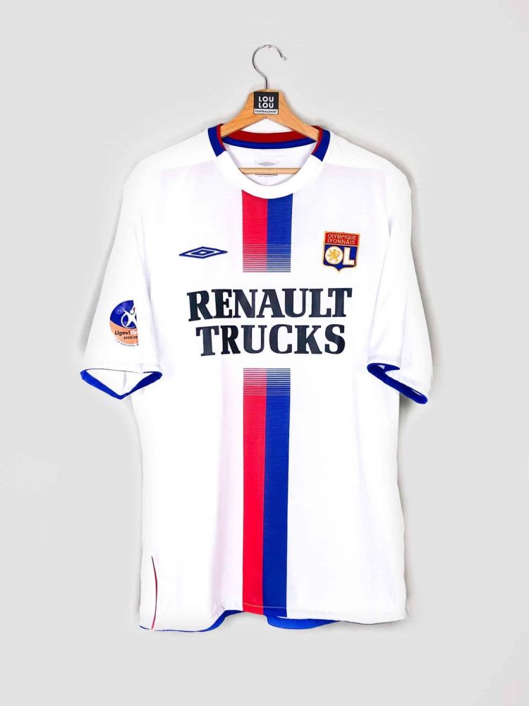 maillot football vintage Lyon 2006-2007 HOME
