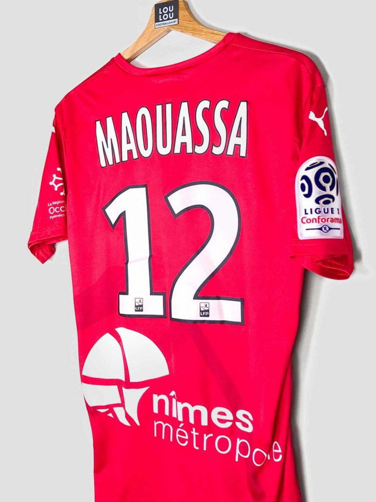 2018-2019 / Faitout Maouassa 🇫🇷 / M / Nimes Olympique Match Worn