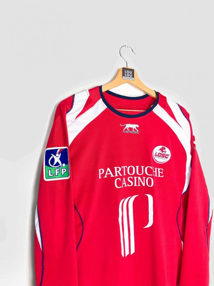 2006-2007/ Nicolas Plestan 🇫🇷 / XL  LOSC Match Worn