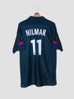 2004-2005 / Nilmar 🇧🇷 / L / Olympique Lyonnais Away