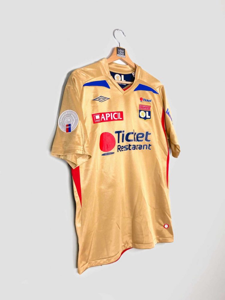 2007-2008 / Sydney Govou 🇫🇷 / S  / Olympique Lyonnais Away