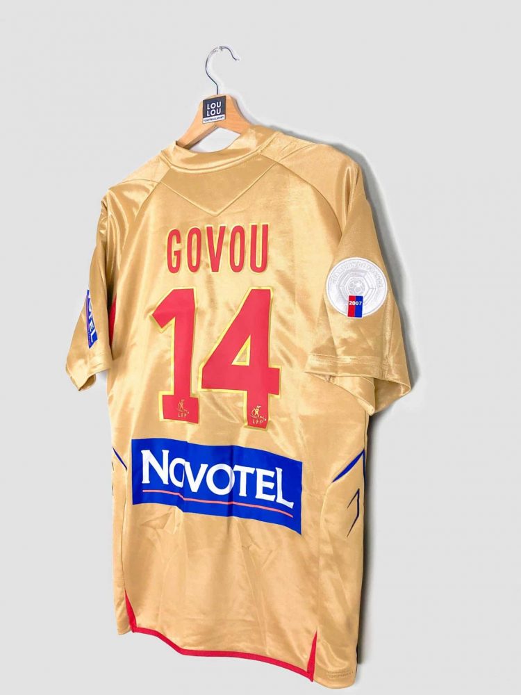 2007-2008 / Sydney Govou 🇫🇷 / S  / Olympique Lyonnais Away