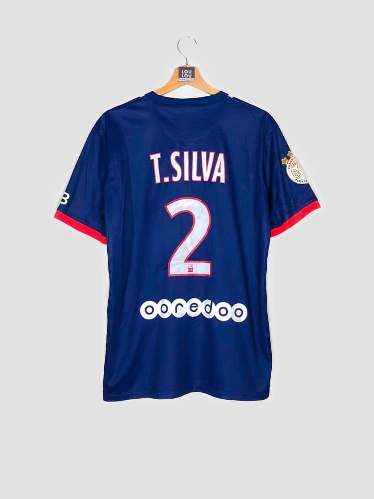 2013-2014 / Thiago Silva  🇧🇷 / M / PSG Paris Saint Germain Home