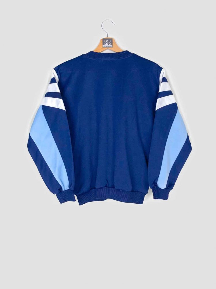 Sweat OM Droit Au But Vintage Années 80/90 - Taille 12 Ans - Blanc - Occasion
