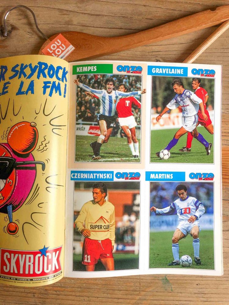 Ancien Magazine Football Onze Mondial - no 18 Édition France Juin 1977