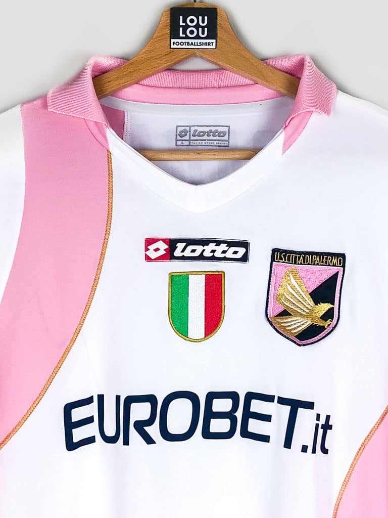 maillot de football de série A du club de Palerme