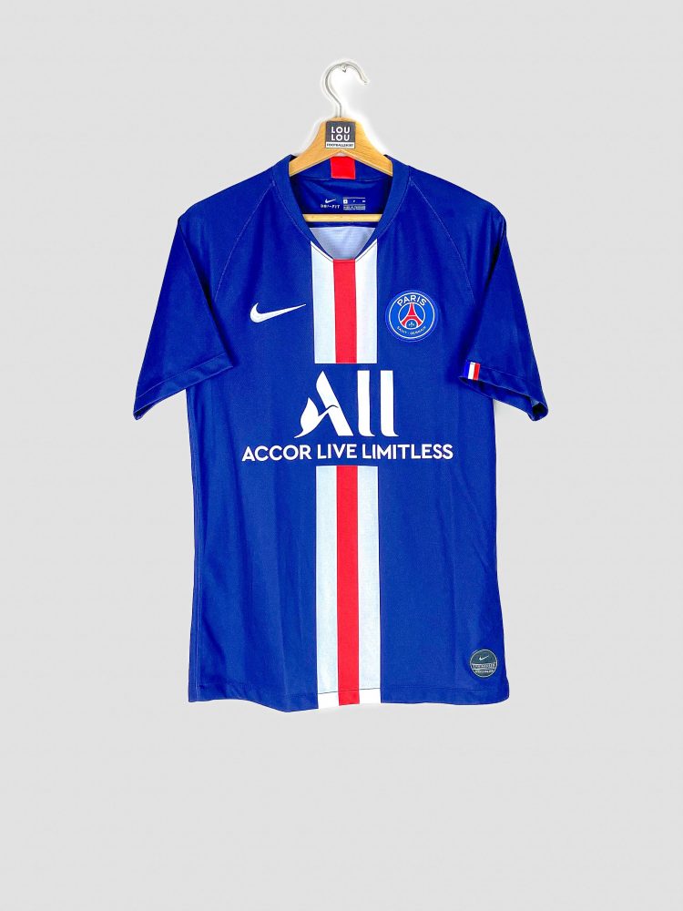 maillot vintage du psg porté lors. de la saison 2019-2020
