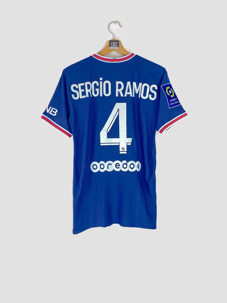 maillot du psg 2021-2022 floqué Sergio Ramos
