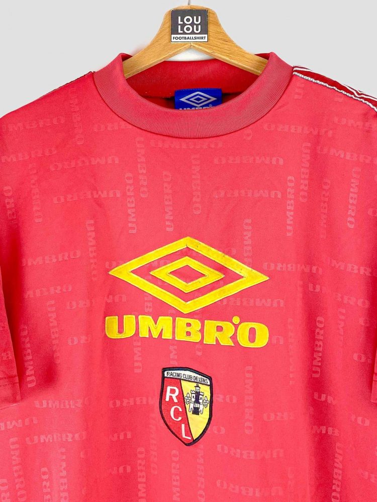 Maillot d'entrainement vintage du RC Lens