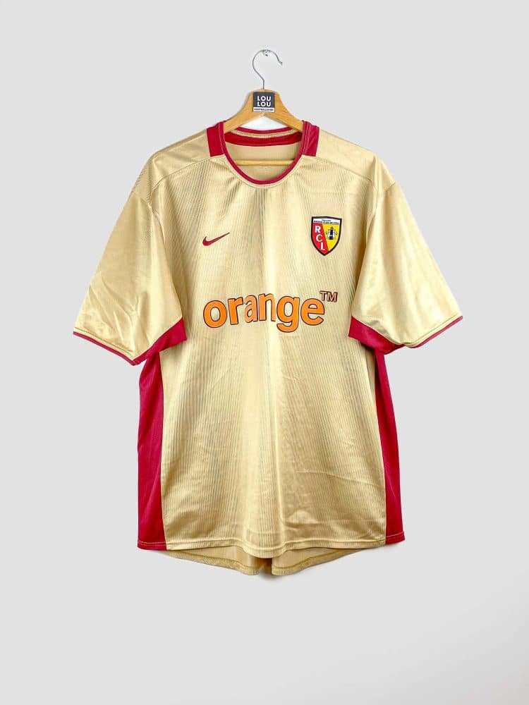 Maillot de foot du RC Lens doré