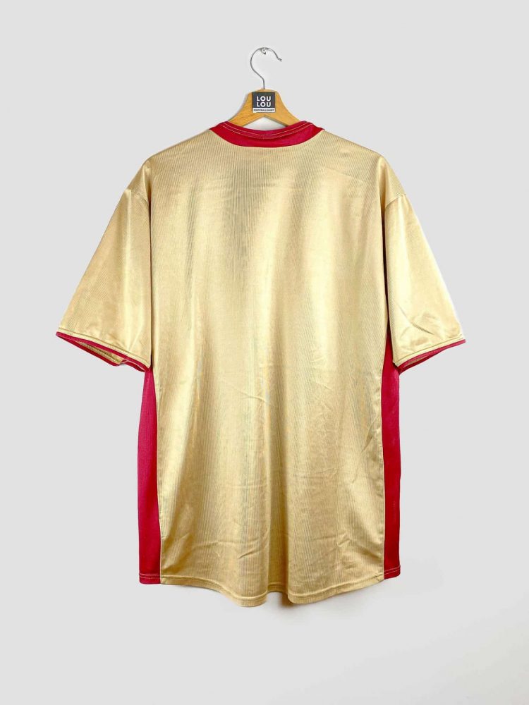 maillot du RC Lens couleur doré