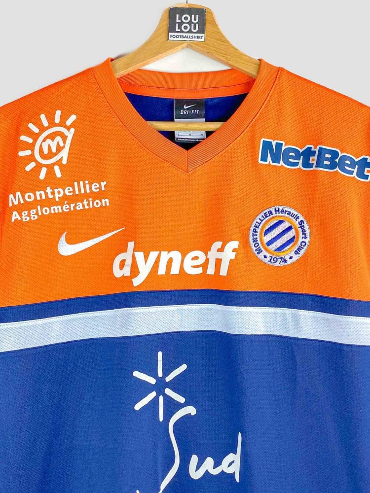 Maillot de football rétro montpellier 2013-2014