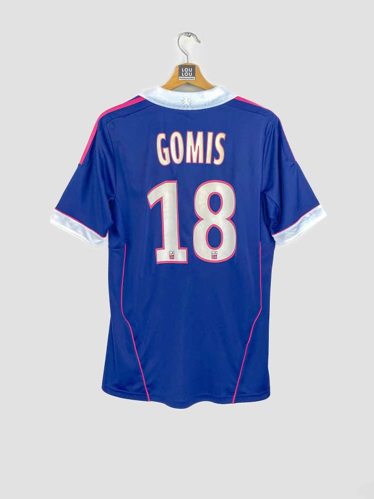 Maillot de football vintage de l'Olympique Lyonnais saison 2011-2012