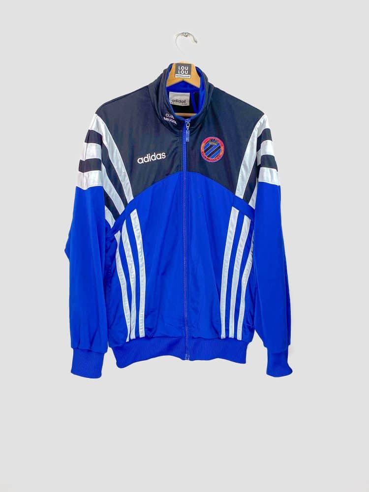 veste de sport de football vintage club belge