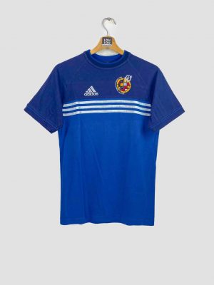 Tee-shirt de foot vintage de l'Espagne porté lors de la coupe du monde 1998
