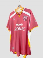 Maillot De Foot PUMA FC METZ 2001/2002 - Signé BAH #24, Taille XL, état Très Propre
