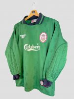 maillot de gardien de but vert liverpool saison 1997