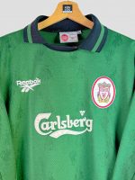 maillot de gardien de but vert liverpool saison 1996