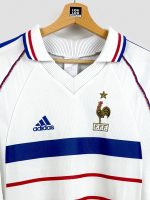 Maillot de football de l'Equipe de France 1998 blac adidas officiel