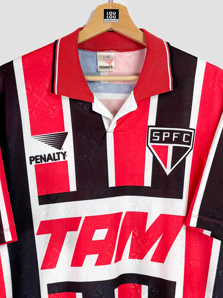 Logo Penalty et sponsor TAM sur maillot São Paulo 1993-1994