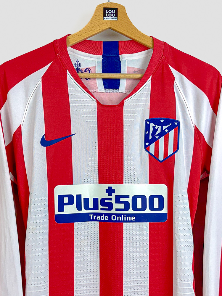 Maillot domicile Atlético Madrid saison 2019-2020 Liga manches longues Nike