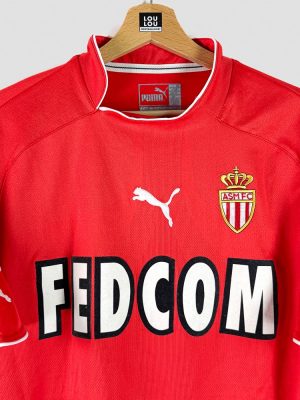 Maillot rétro AS Monaco 2004 porté lors de la finale Ligue des Champions
