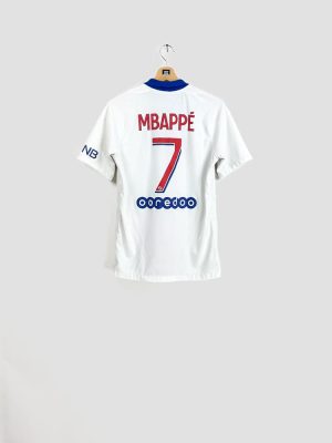 Dos du maillot PSG 2020-2021 avec flocage MBAPPÉ numéro 7