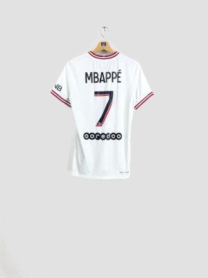 Maillot PSG extérieur 2021-2022 vintage – Mbappé #7