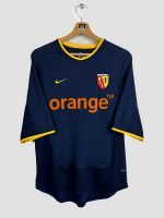 Étiquette intérieure maillot Nike RC Lens 2001-2002, taille L authentique, fabriqué au Portugal