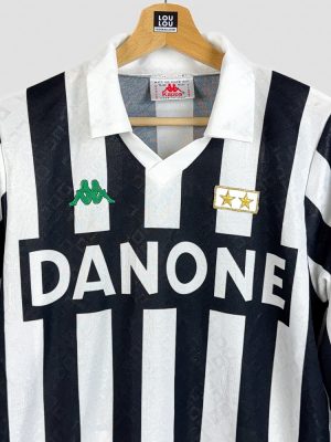 Kappa Made in Italy maillot Juventus domicile vintage 1992-1994 authentique collector Serie A